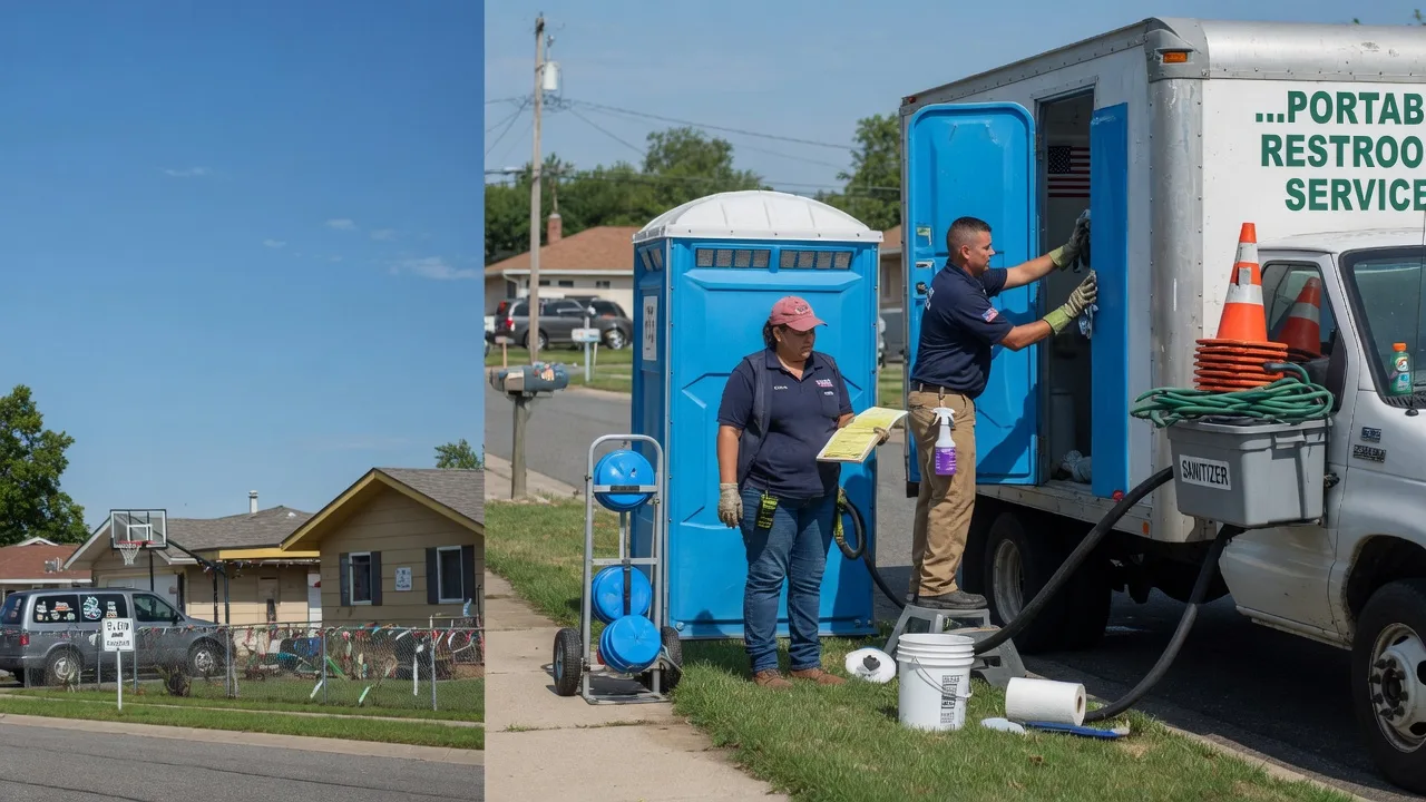 Portable Toilet Rental in Burlington, ND near me
